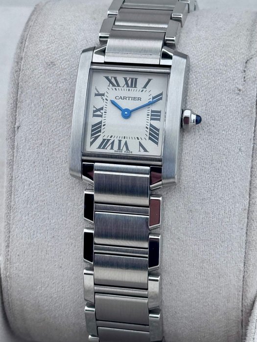 Cartier - Tank Française Lady - Ingen mindstepris - 2384 - Kvinder - 2010-2020