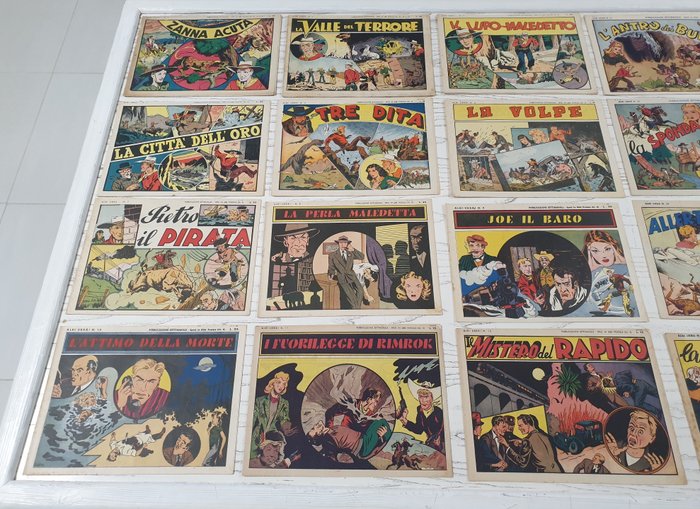 Urrà - Serie completa originale Albi Urrà 1-34 originale ( n.18 anastatico) - 34 Comic - Første udgave