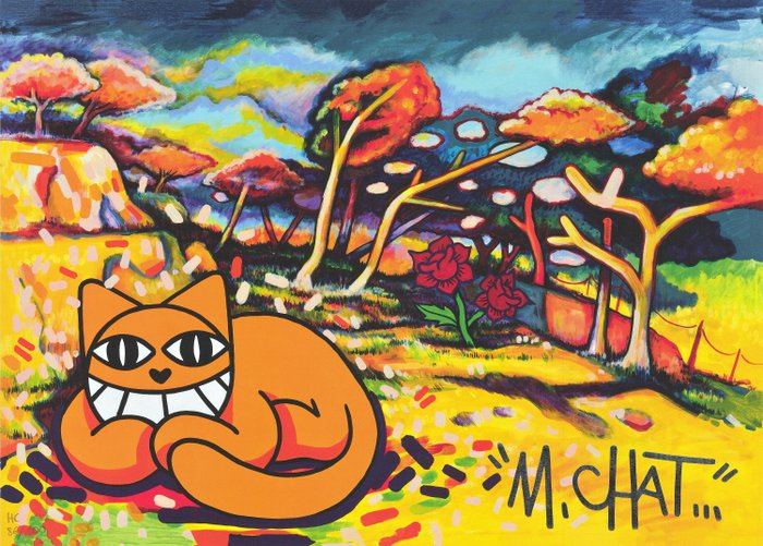 M. Chat (Thoma Vuille) (1977) - Estaque - Braque 1906 - HC / 100