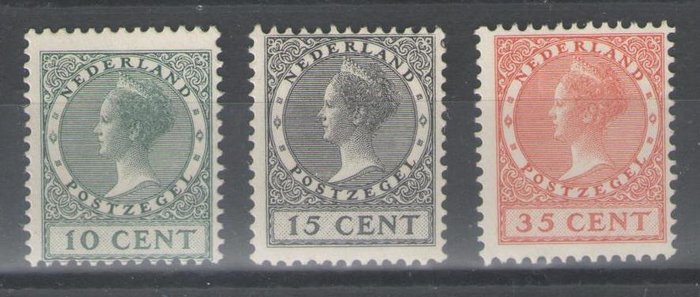 Holland 1924 - Udstillingsfrimærker - NVPH 136/138