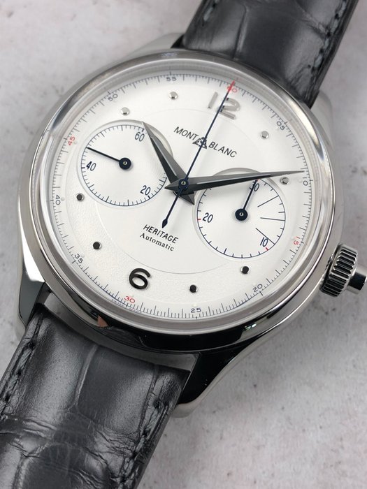 Montblanc - Heritage Monopusher Chronograph Automatic - 119951 - Mænd - 2011-nu