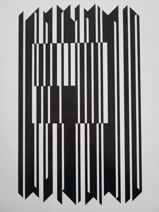 Victor Vasarely (1906-1997) d'après - Leyre