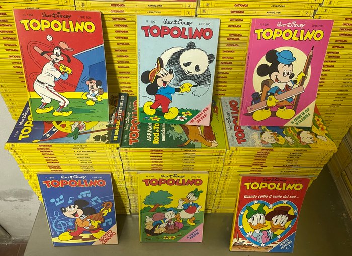 Topolino 1301/1400 - Sequenza semi completa - 99 Comic - Første udgave - 1980/1982