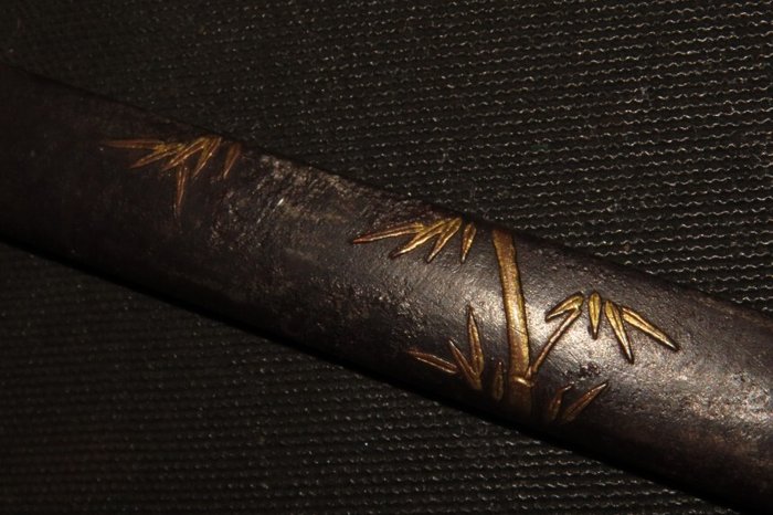 Katana - Smedet jern - Iron Bamboo Koduka : C4-547 - Japan - Edo-perioden (1600-1868)