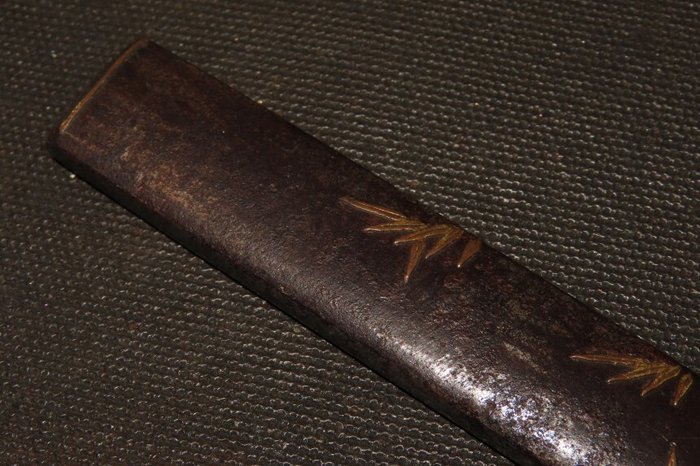 Katana - Smedet jern - Iron Bamboo Koduka : C4-547 - Japan - Edo-perioden (1600-1868)