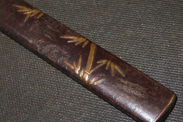 Katana - Smedet jern - Iron Bamboo Koduka : C4-547 - Japan - Edo-perioden (1600-1868)