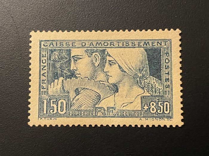 Frankrig  - 1927/1929 Mellem 233 og 255.