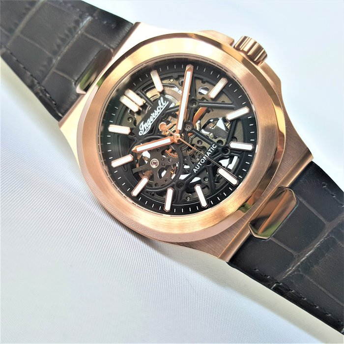 Ingersoll - Automatic - Skeleton - Gold - Catalina - Ingen mindstepris - Mænd - Ny