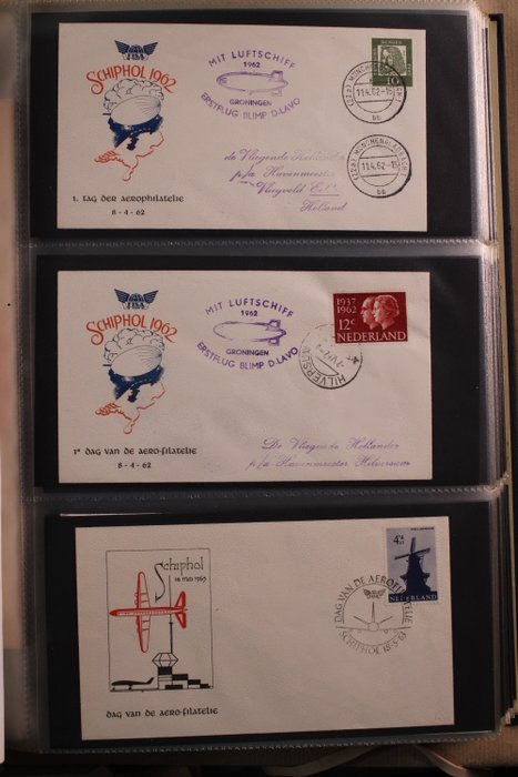 Holland 1962/2001 - Samling af covers 1 flights etc i 6x PSIII albums