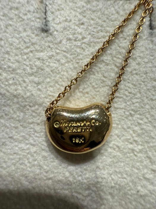 Tiffany  Co. - Halskæde med vedhæng - Beans Necklace - 18 kraat Gulguld