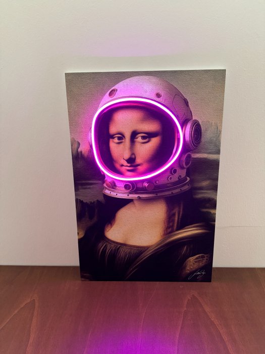 LEDMansion (1995) - Gioconda Astronaut Led Wall Art