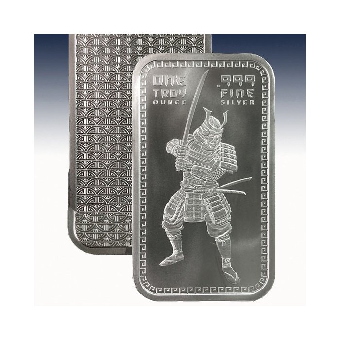 Verden Silver Bar ND Samurai 1 Oz (999)  (Ingen mindstepris)