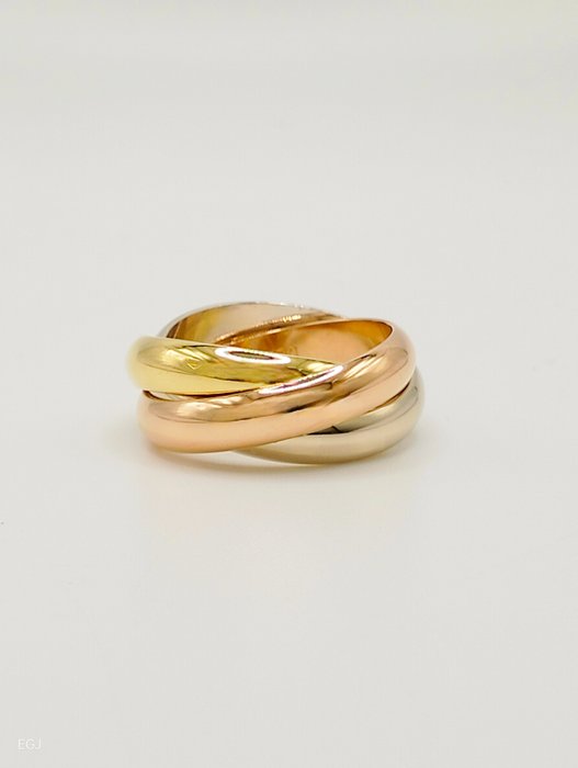 Cartier - Ring - Trinity - 18 kraat Gulguld, Hvidguld, Rosaguld