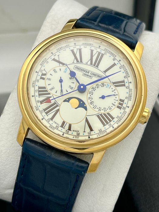 Frédérique Constant - Business Timer Triple Date Moonphase - FC270X3P4/5/6 - Mænd - 2000-2010