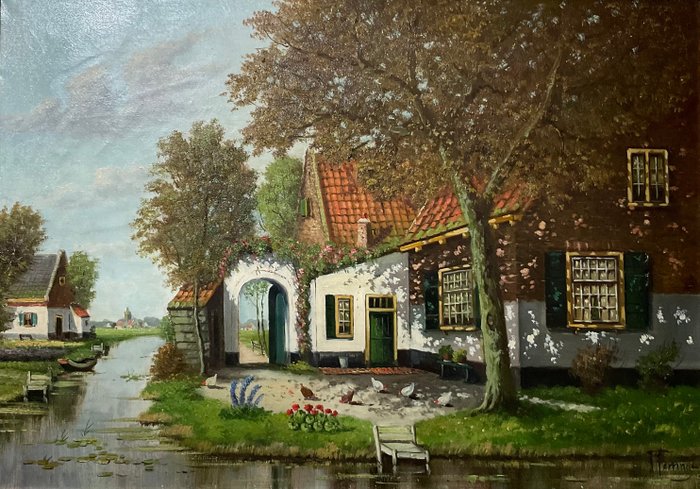 Albert (Ab) Torringa (1886-1963) - Boerderij