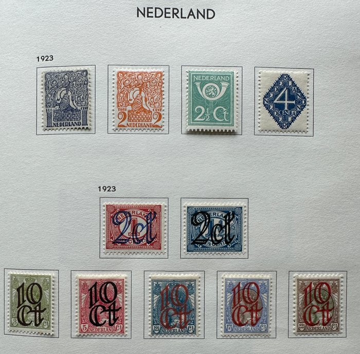 Holland 1876/1957 - Samling i et Davo klemmebånd