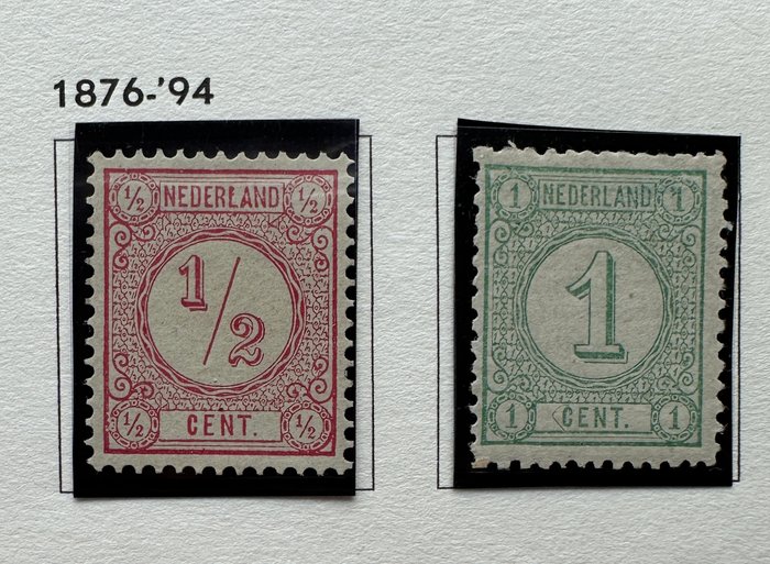 Holland 1876/1957 - Samling i et Davo klemmebånd