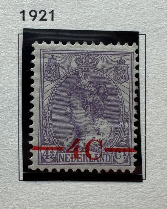 Holland 1876/1957 - Samling i et Davo klemmebånd