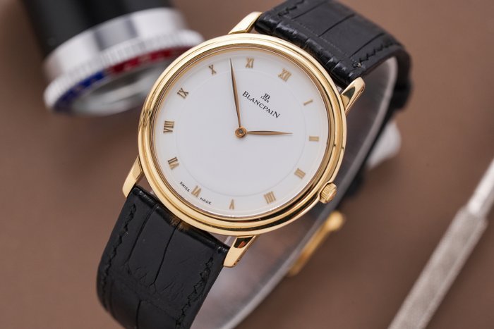 Blancpain - Villeret Ultra-Slim 18k Yellow Gold - 0021-1418-55 - Mænd - 1990-1999