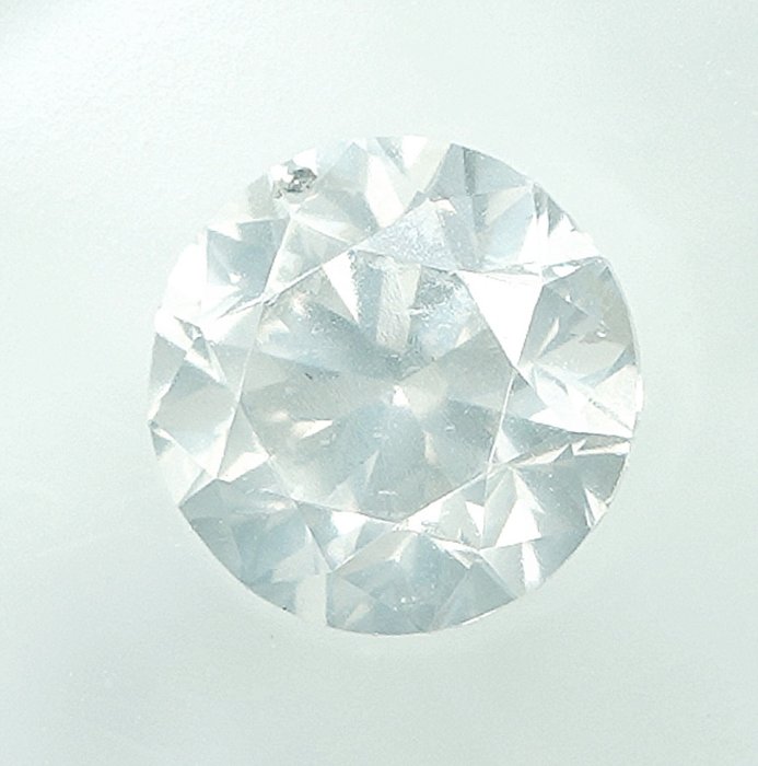 1 pcs Diamant  (Natur)  - 0.72 ct - H - I1 - Gem Report Antwerp (GRA)