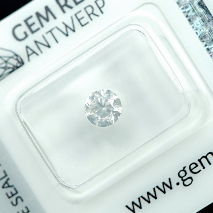 1 pcs Diamant  (Natur)  - 0.72 ct - H - I1 - Gem Report Antwerp (GRA)