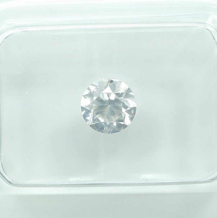 1 pcs Diamant  (Natur)  - 0.72 ct - H - I1 - Gem Report Antwerp (GRA)