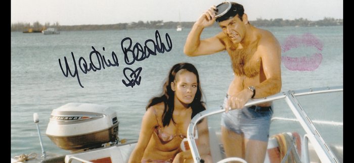 James Bond 007: Thunderball - Signed and Kissed by Martine Beswick (Paula)