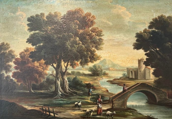 Europæisk skole (XVIII) - Paysage Bucolique