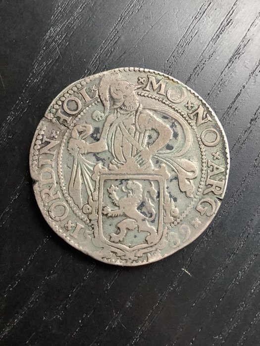 Nederlandene, Holland Leeuwendaalder 1589  (Ingen mindstepris)