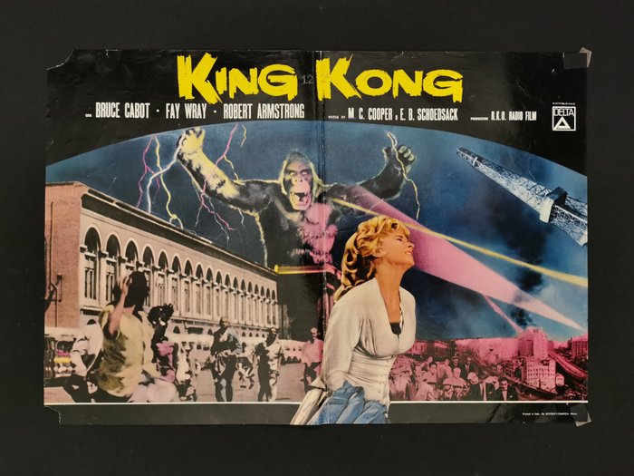 Sci Fi - Horror - King Kong - Godzilla - 14 Italian posters, fotobusta