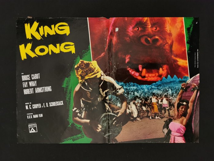 Sci Fi - Horror - King Kong - Godzilla - 14 Italian posters, fotobusta