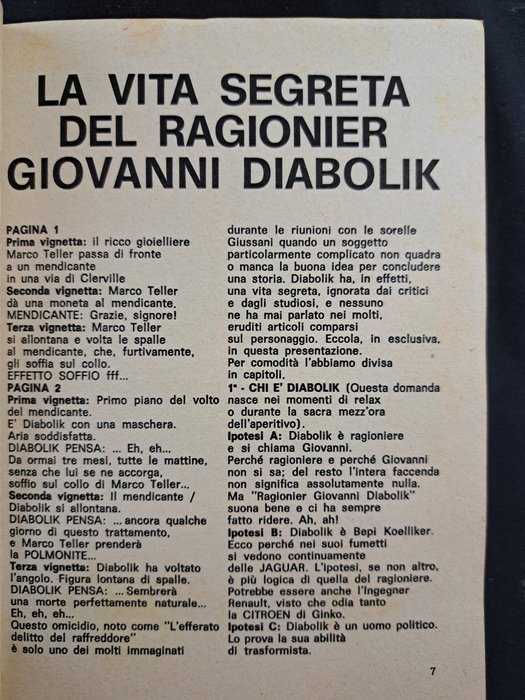 Diabolik Poket e altre cose Diabolike Fuori Collana - 10 Comic - 1964/1976