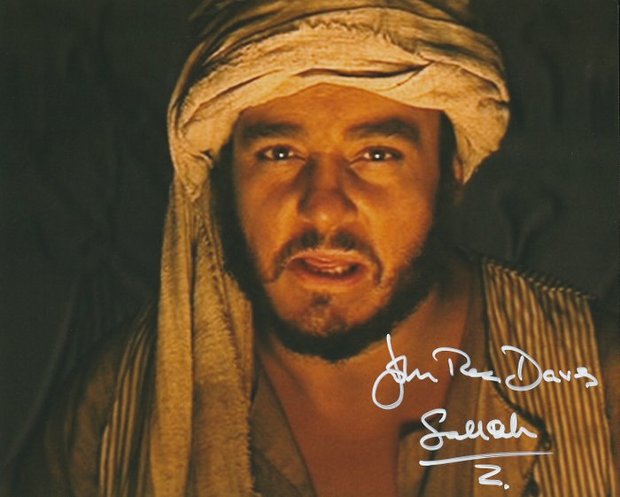 Indiana Jones - Signed by John Rhys Davies (Sallah)