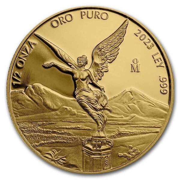 Mexico 2023 19 oz Gold Mexican Libertad Proof (5 Coin Set)