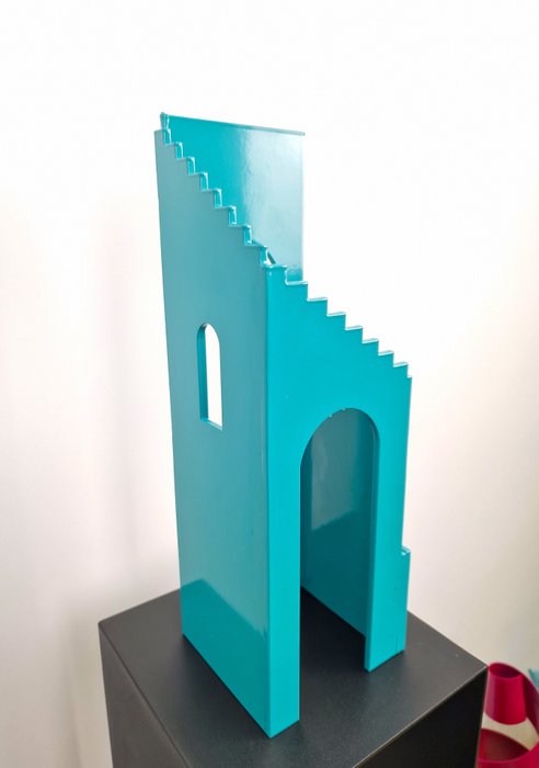 José Soler Art - Tower, Turquoise · No reserve