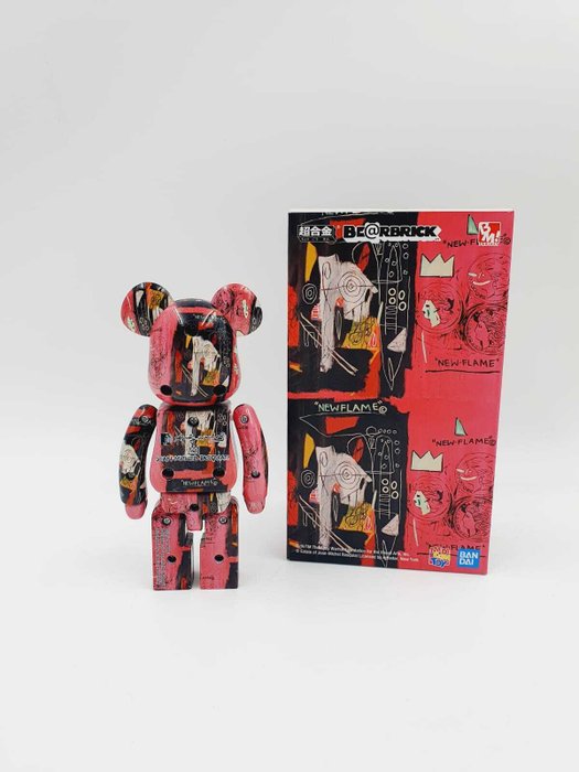 Jean-Michel Basquiat x Andy Warhol x Medicom Toy - Be@rbrick 200% - Warhol x Basquiat  bearbrick 2022