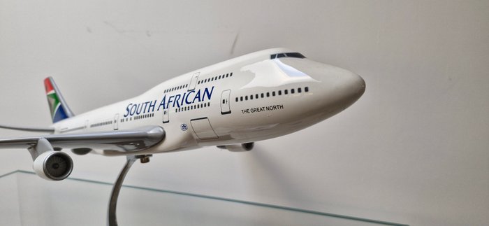 Modelfly - South African Airways Boeing 747