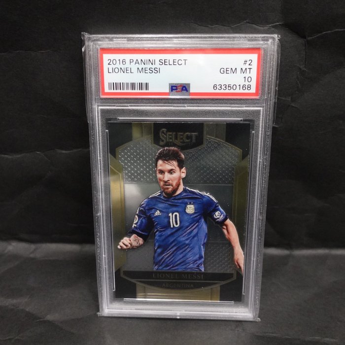 2016 - Panini - Select - Lionel Messi - #2 - 1 Graded card - PSA 10