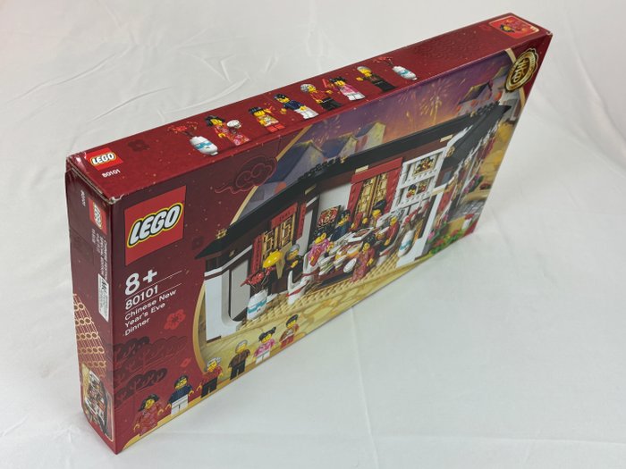 Lego - 80101 Chinese New Year's Eve Dinner - 80102 Dragon Dance - New - 2010-2020