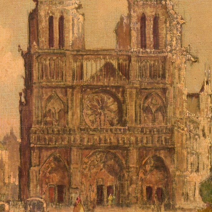 Henri van Os-Delhez (1880-1976) - Notre Dame, Parijs