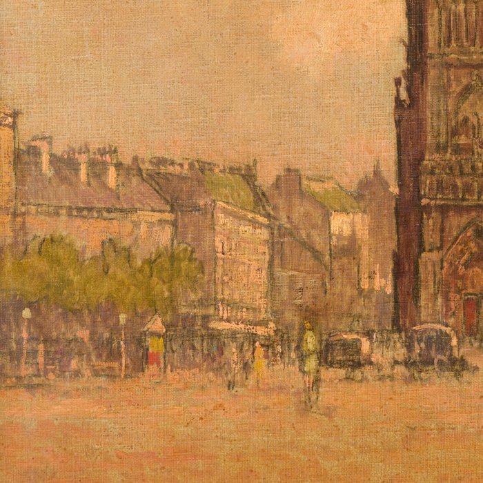 Henri van Os-Delhez (1880-1976) - Notre Dame, Parijs