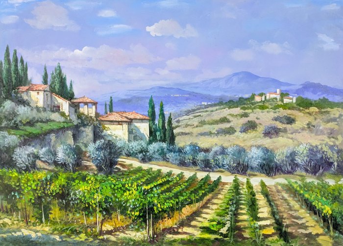 Raffaele Giordano (XX-XXI) - Colline toscane