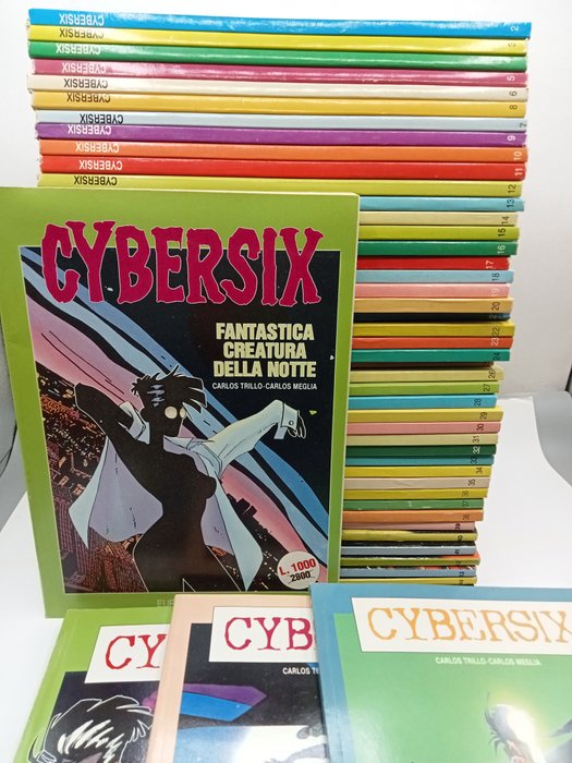 Cybersix - serie completa 1/45 + seconda serie 1/3 - 48 Comic