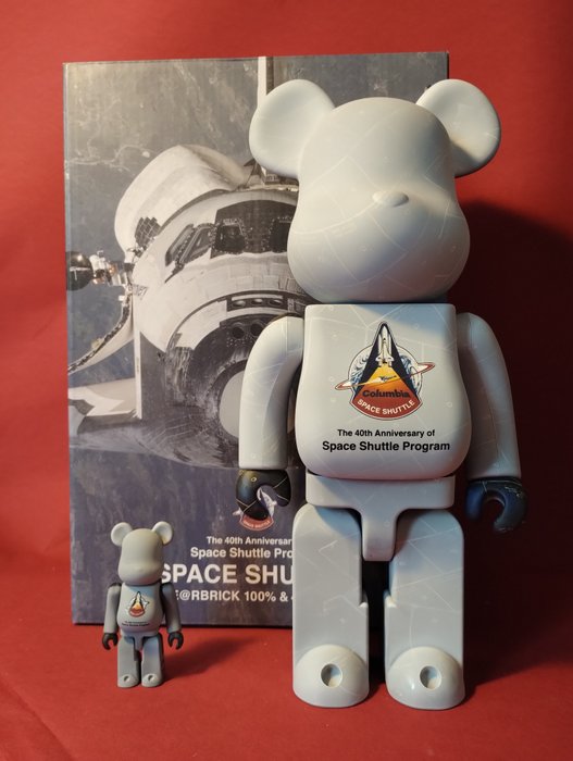 Space Shuttle x Bearbrick - Space Shuttle 100%  400% Set Be@rbrick Medicom Toy