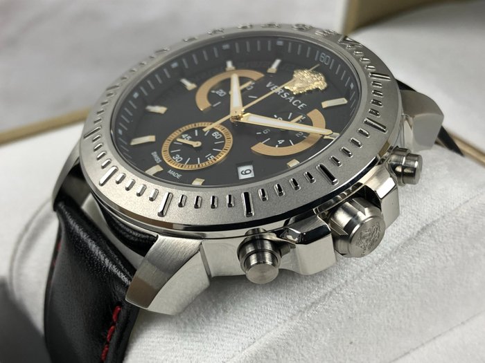 Versace - New Chrono Chronograph - VE2E00121 - Mænd - 2011-nu