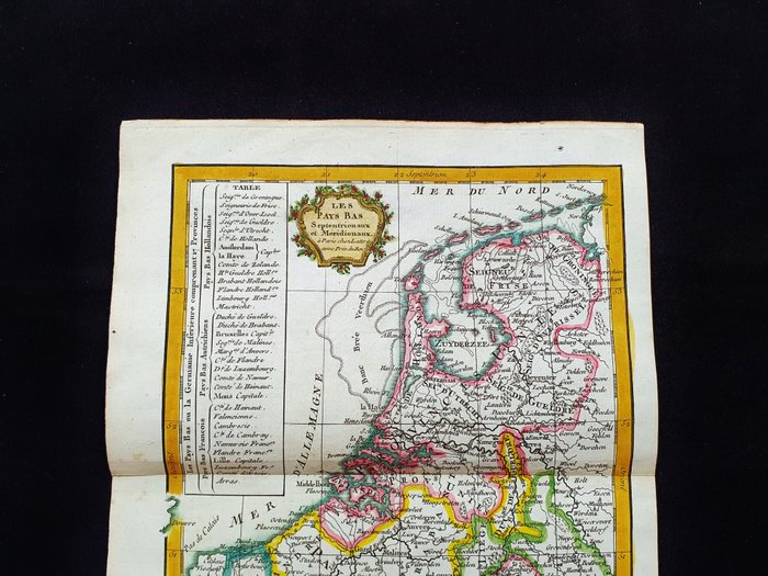 Europa - Holland / Amsterdam / Belgien / Rotterdam; G. Rizzi Zannoni / Janvier / Lattre - Les Pays Bas - 1761-1780