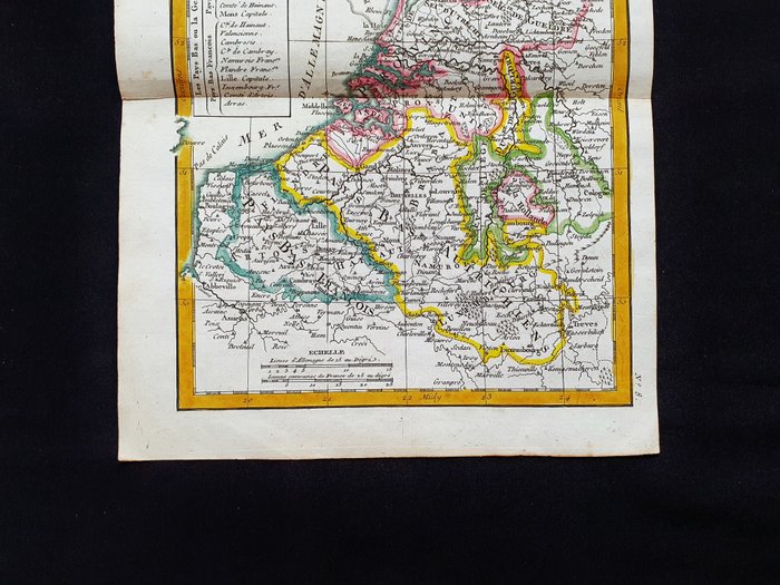 Europa - Holland / Amsterdam / Belgien / Rotterdam; G. Rizzi Zannoni / Janvier / Lattre - Les Pays Bas - 1761-1780