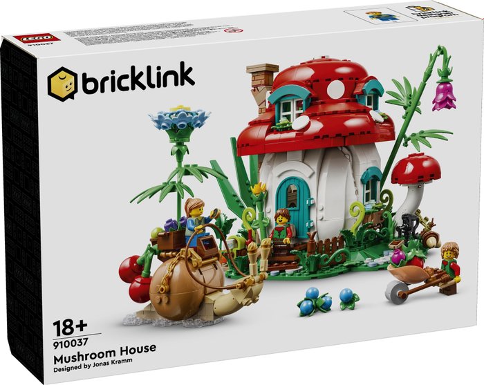 Lego - LEGO Bricklinck Designer Progra  - 910037 - Mushroom House - 2020+