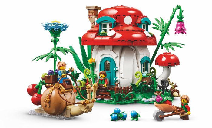 Lego - LEGO Bricklinck Designer Progra  - 910037 - Mushroom House - 2020+