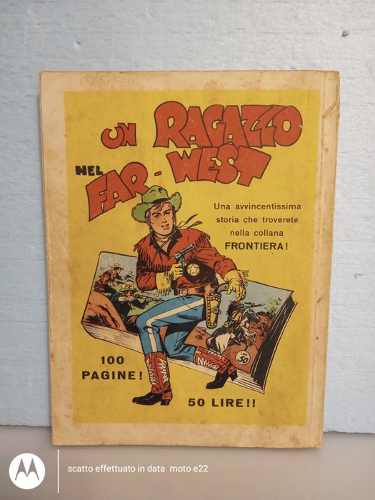 Tex, Gigante n.3 "Fuorilegge" Prima Edizione Aut. 478 Spillato - Non censurato-nel bellissimo-RFW Strillo - 1 Comic